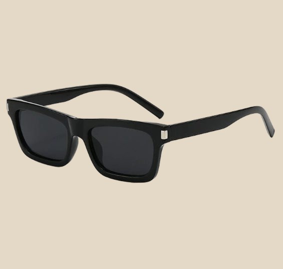 NO BRAND Sunglasses Square Black — QC