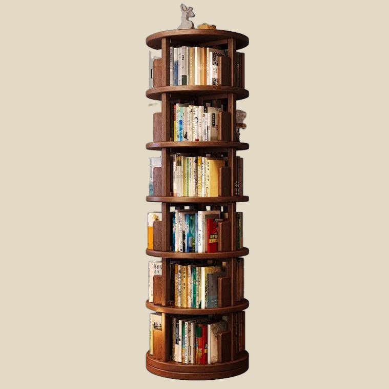 NO BRAND Rotating Bookcase (6+ colorways) — QC