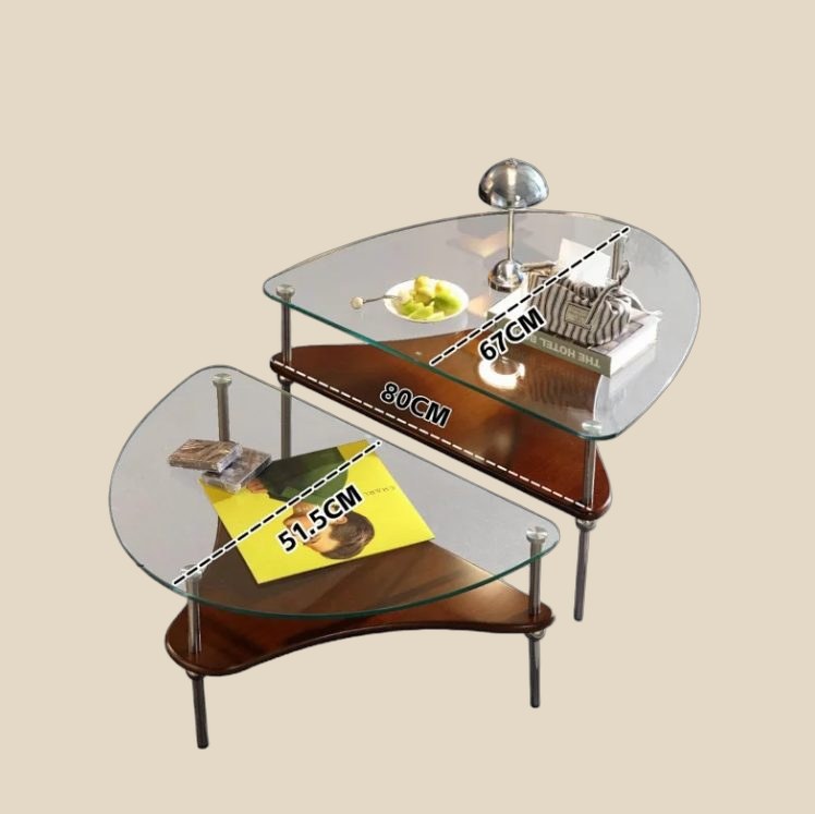NO BRAND Nesting Coffee Table Set (6+ colorways) — QC