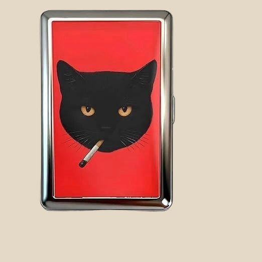 NO BRAND Cat Cigarette Case (42+ colorways) — QC