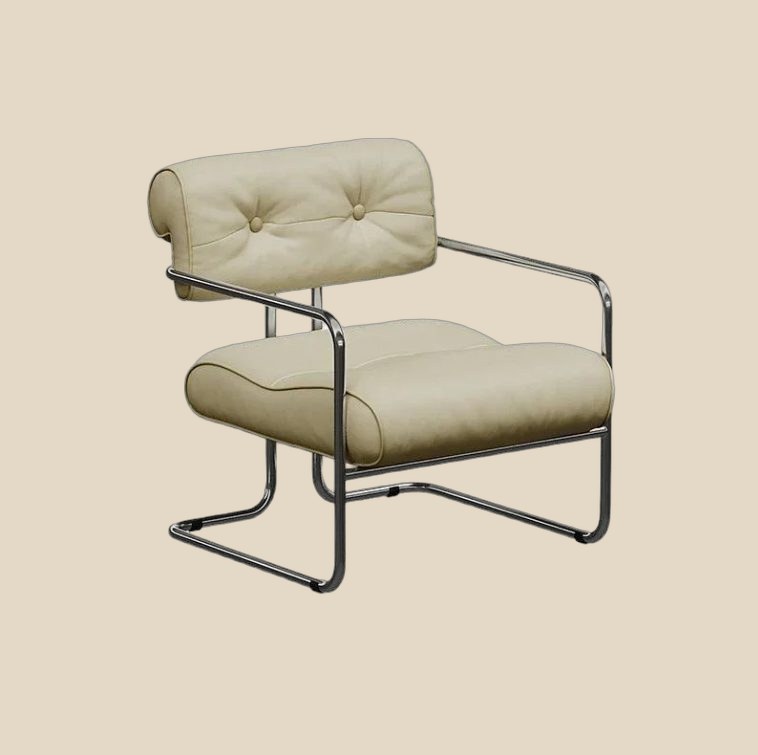 NO BRAND Tubular Frame Lounge Chair (3+ colorways) — QC