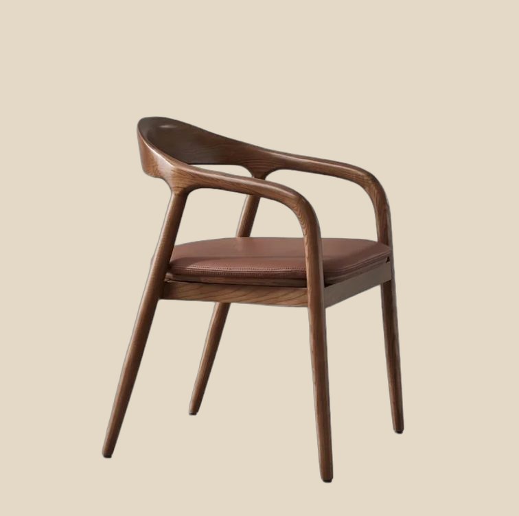 NO BRAND Walnut Dining Chair (8+ colorways) — QC