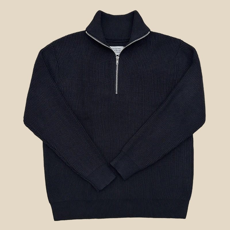 MAISON MARGIELA Quarter-Zip Sweater (5+ colorways) — QC